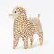 Luxury Handbag Crystal Handbag Dog Handbag Crystal Dog Purse Clutch Gold